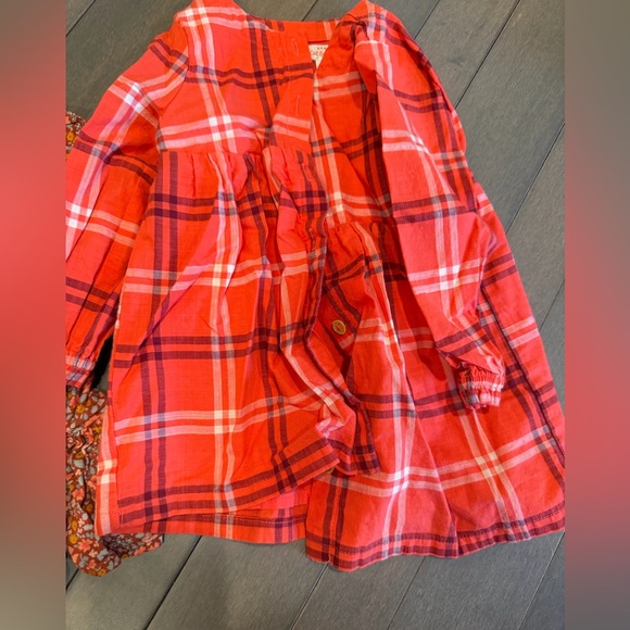 Cat & Jack Floral Dress - Orange and Pink - Picture 3 of 5